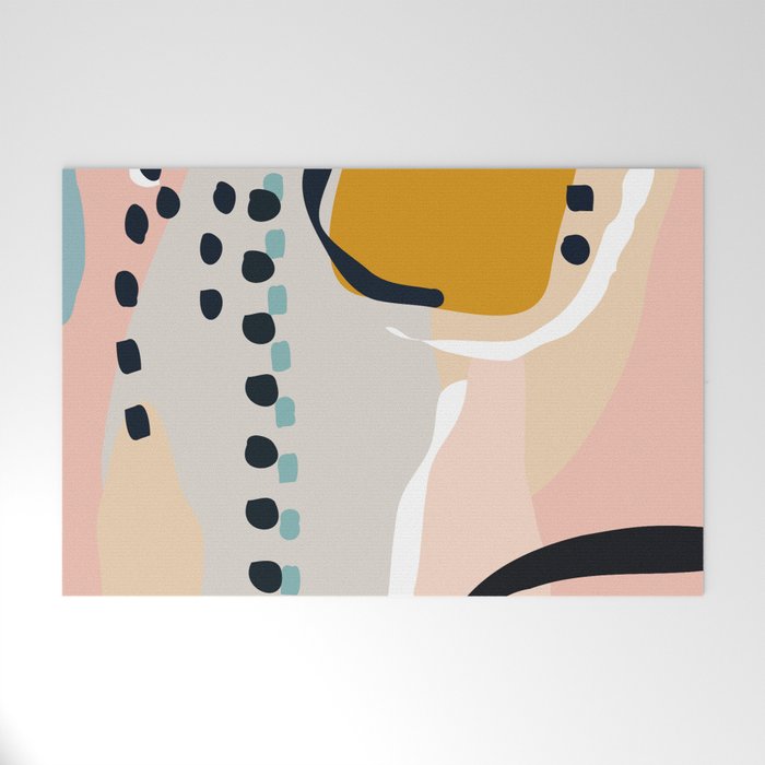 modern abstract Welcome Mat Gallery Image 1