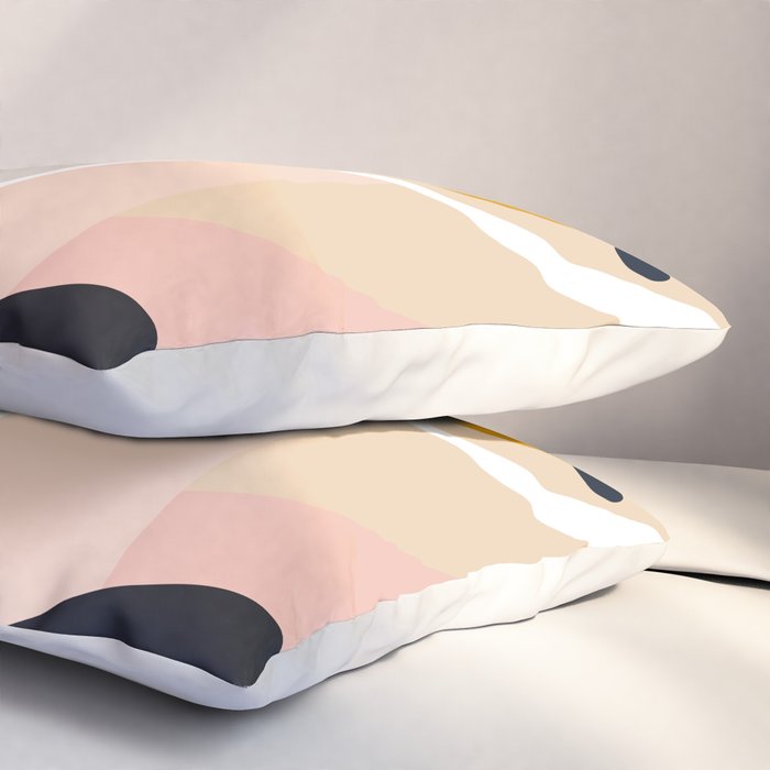 modern abstract Pillow Sham Gallery Image 3