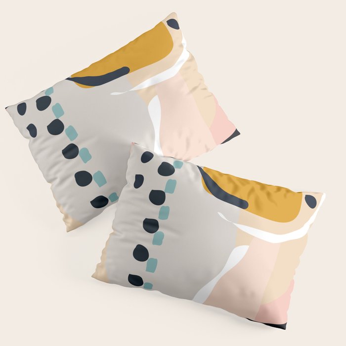 modern abstract Pillow Sham Gallery Image 3