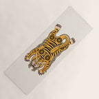 King Of The Jungle 01: Golden Tiger Edition Yoga Mat Gallery Image 1
