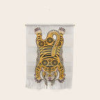 King Of The Jungle 01: Golden Tiger Edition Wall Hanging Gallery Image 1