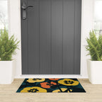 Midnight Flowers Welcome Mat Gallery Image 3