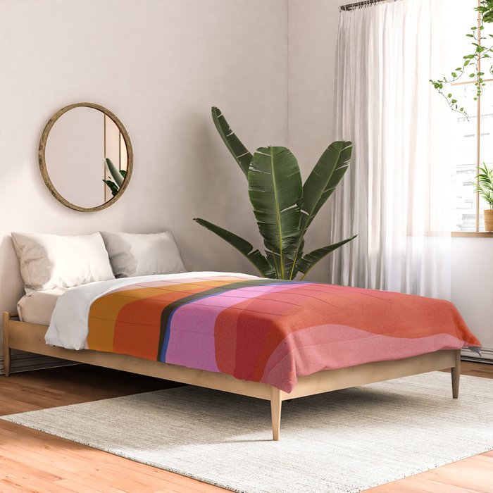 Abstraction_OCEAN_Beach_Minimalism_001 Comforter Gallery Image 2