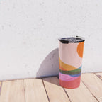 Abstraction_OCEAN_Beach_Minimalism_001 Travel Mug Gallery Image 4