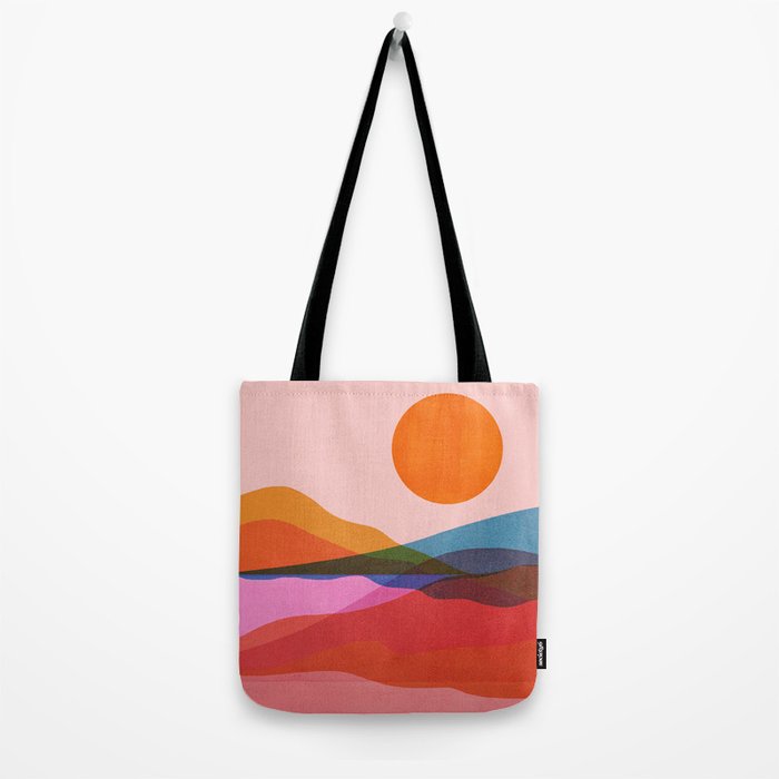 Abstraction_OCEAN_Beach_Minimalism_001 Tote Bag Gallery Image 2