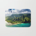 Island of Kauai, Hawaiian Islands Bath Mat Gallery Image 1