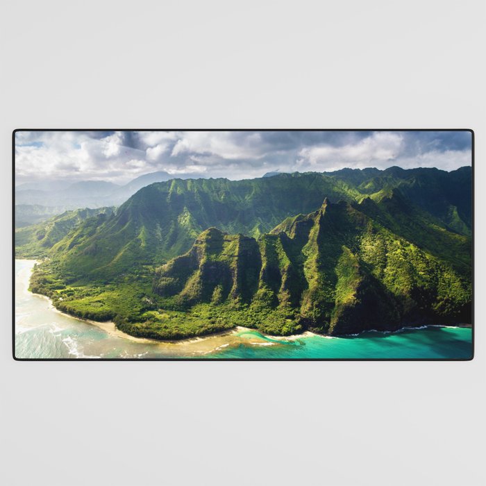 Island of Kauai, Hawaiian Islands Desk Mat Gallery Image 3