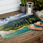 Island of Kauai, Hawaiian Islands Outdoor Rug Gallery Image 2