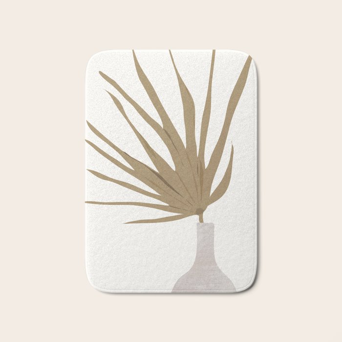 minimal plant 5 Bath Mat Gallery Image 1