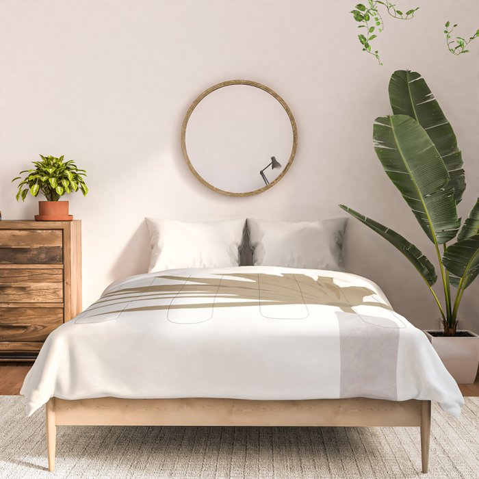 minimal plant 5 Comforter Gallery Image 3