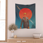 I met You at strange times Wall Tapestry Gallery Image 2
