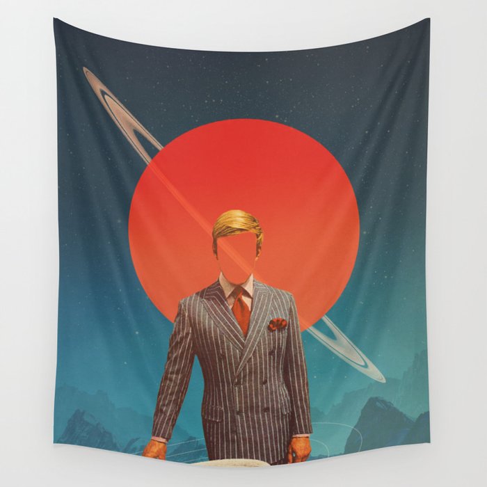 I met You at strange times Wall Tapestry Gallery Image 1