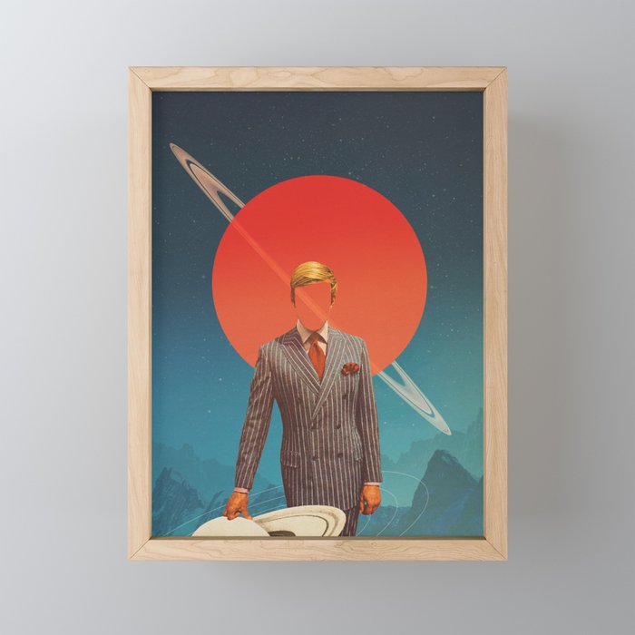 I met You at strange times Mini Art Print Gallery Image 1