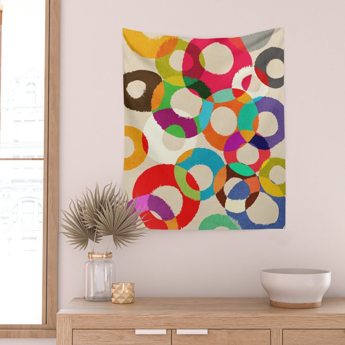 Loop Hoop Wall Tapestry Gallery Image 2