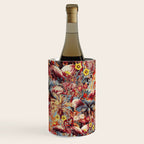 Flamingos and Floral Pattern Wine Chiller Gallery Image 2