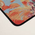 Flamingos and Floral Pattern Desk Mat Gallery Image 4