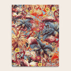 Flamingos and Floral Pattern Notebook Gallery Image 4