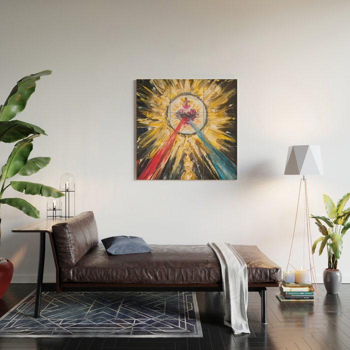 Divine Mercy II Wood Wall Art Gallery Image 2