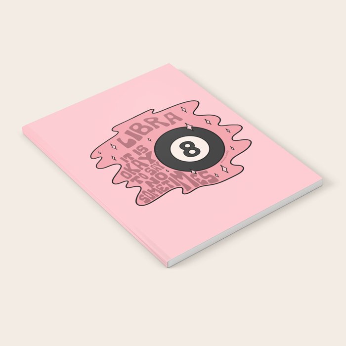 Libra Magic 8 Ball Notebook Gallery Image 2