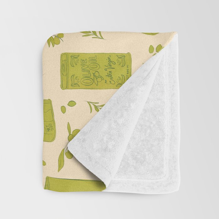 Olives Throw Blanket Gallery Image 3