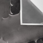 Serrated - Modern Black and White Botanical Wall Tapestry Gallery Image 3