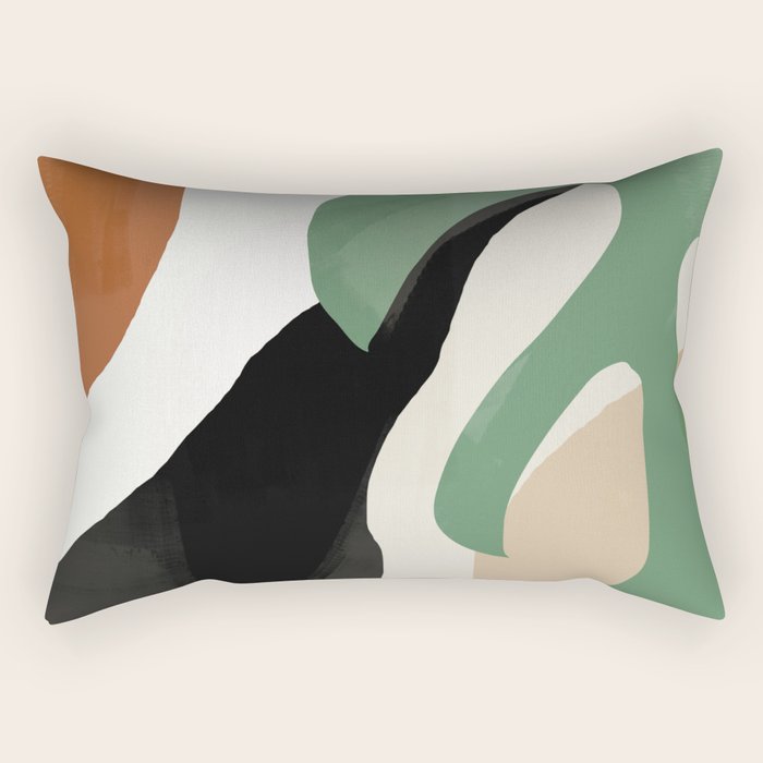 Abstract Art 37 Rectangular Pillow Gallery Image 1