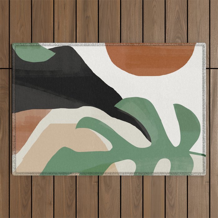 Abstract Art 37 Outdoor Rug Gallery Image 1