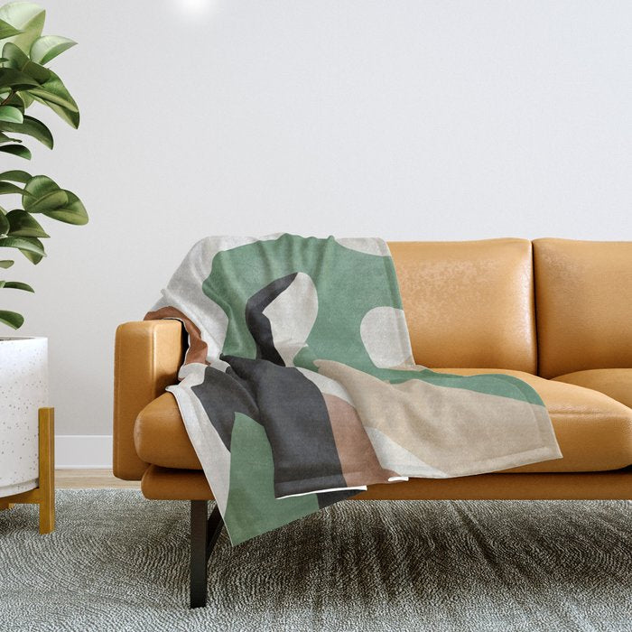Abstract Art 37 Throw Blanket Gallery Image 1