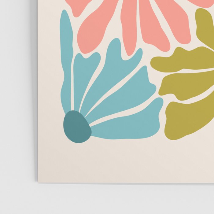 Colors of Joy - Groovy Flowers Poster Gallery Image 3