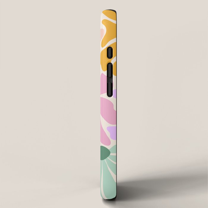 Colors of Joy - Groovy Flowers iPhone Case Gallery Image 2