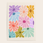 Colors of Joy - Groovy Flowers Poster Gallery Image 4