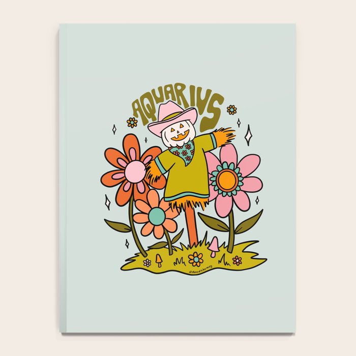 Aquarius Scarecrow Notebook Gallery Image 4