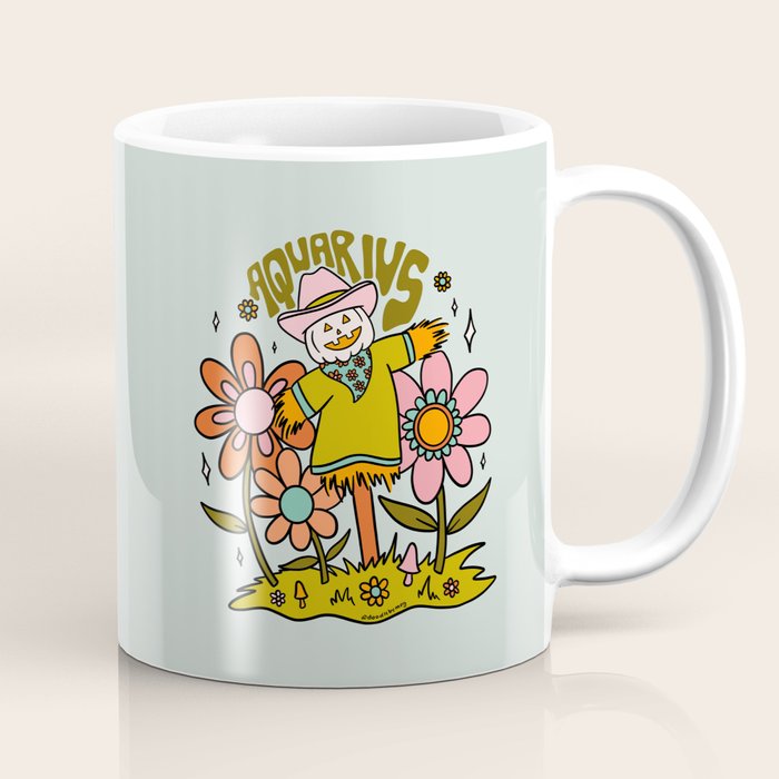 Aquarius Scarecrow Coffee Mug Gallery Image 1