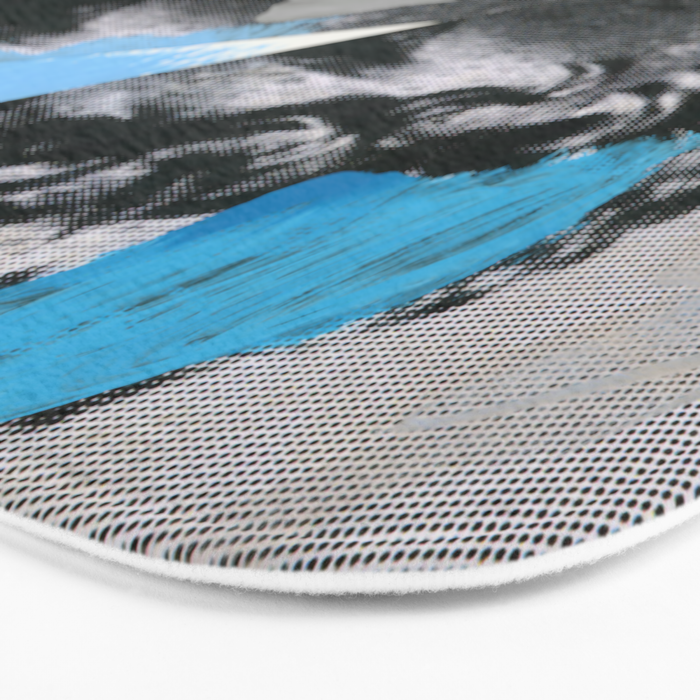 Untitled (Painted Composition 1) Bath Mat Gallery Image 3