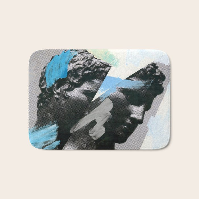Untitled (Painted Composition 1) Bath Mat Gallery Image 1