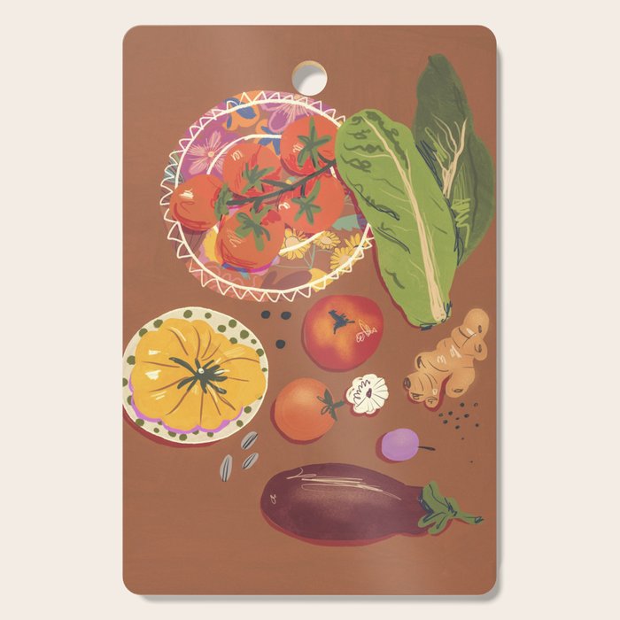 Vegetables Cutting Board Gallery Image 1