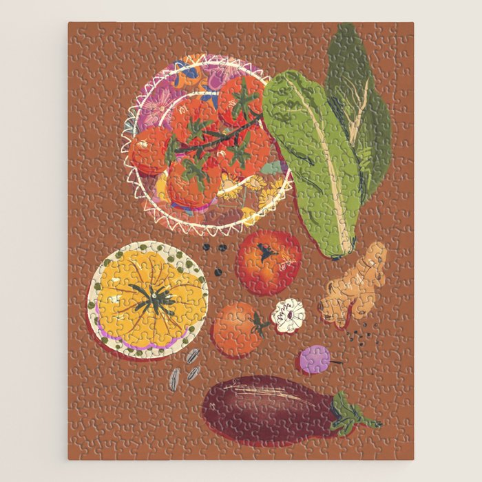 Vegetables Jigsaw Puzzle Gallery Image 1