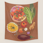 Vegetables Wall Tapestry Gallery Image 4