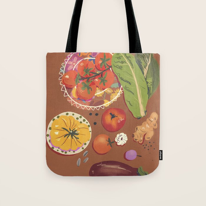 Vegetables Tote Bag Gallery Image 1