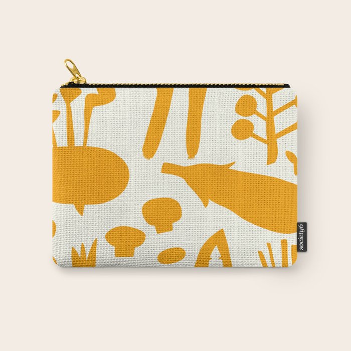 fresh fresh vegetable-orange Carry All Pouch Gallery Image 1