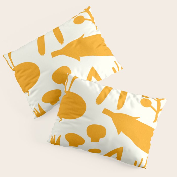 fresh fresh vegetable-orange Pillow Sham Gallery Image 3