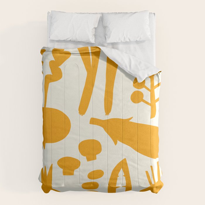 fresh fresh vegetable-orange Comforter Gallery Image 6