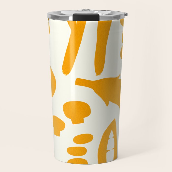 fresh fresh vegetable-orange Travel Mug Gallery Image 1
