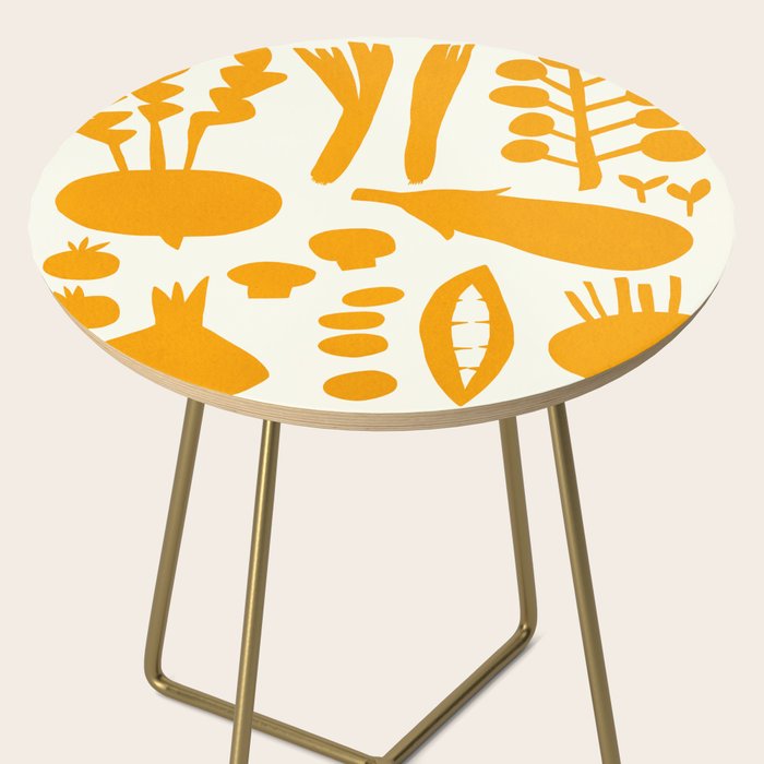 fresh fresh vegetable-orange Side Table Gallery Image 2