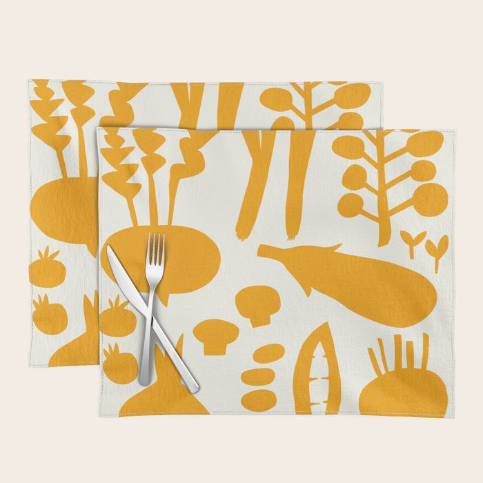 fresh fresh vegetable-orange Placemat Gallery Image 1