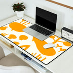 fresh fresh vegetable-orange Desk Mat Gallery Image 2