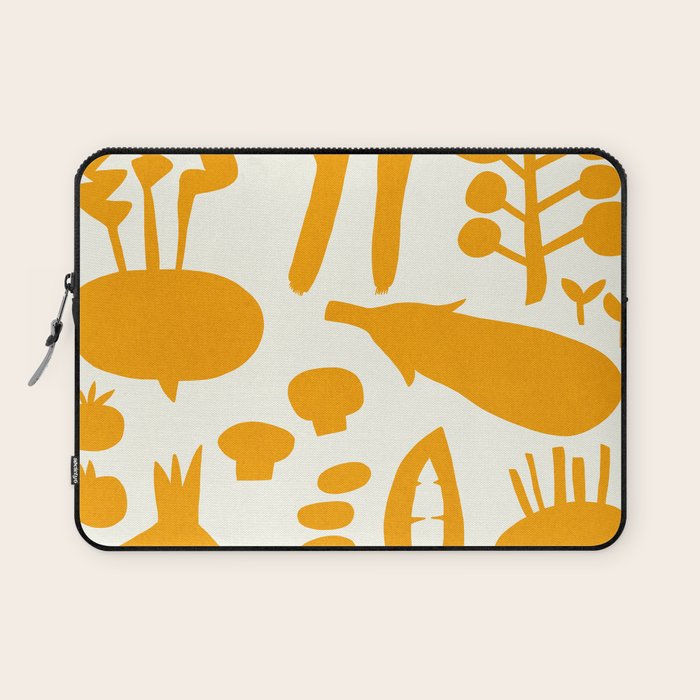 fresh fresh vegetable-orange Laptop Sleeve Gallery Image 1