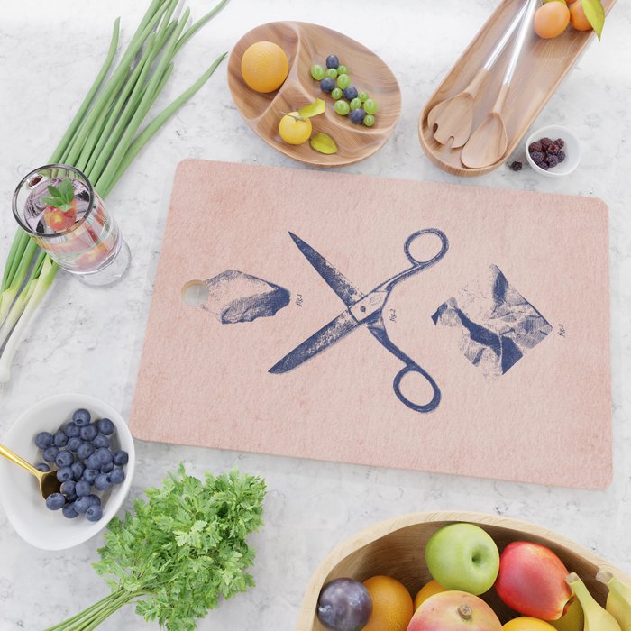 PLAY / Rock Scissors Paper Cutting Board Gallery Image 2