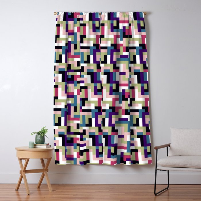 Boho M Tetris PTT Window Curtain Gallery Image 5