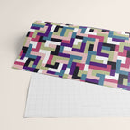 Boho M Tetris PTT Wrapping Paper Gallery Image 2